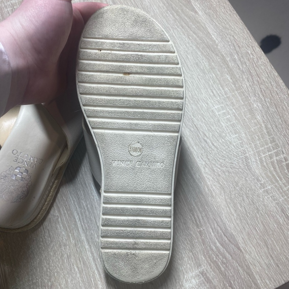 Vince Camuto Rickert slide leather sandal - Picture 7 of 9